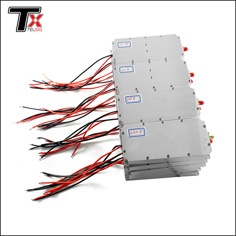 एनालग 840 930 MHz 40W ड्रोन काउन्टर CUAS सिग्नल जामिङ मोड्युल